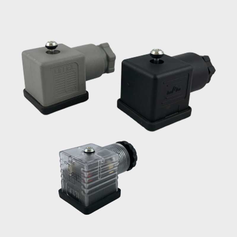 Leitungsdose 230VDC mit LED 2-Pol - varistor 1 Leitungsdose 230VDC mit LED 2-Pol - varistor 1