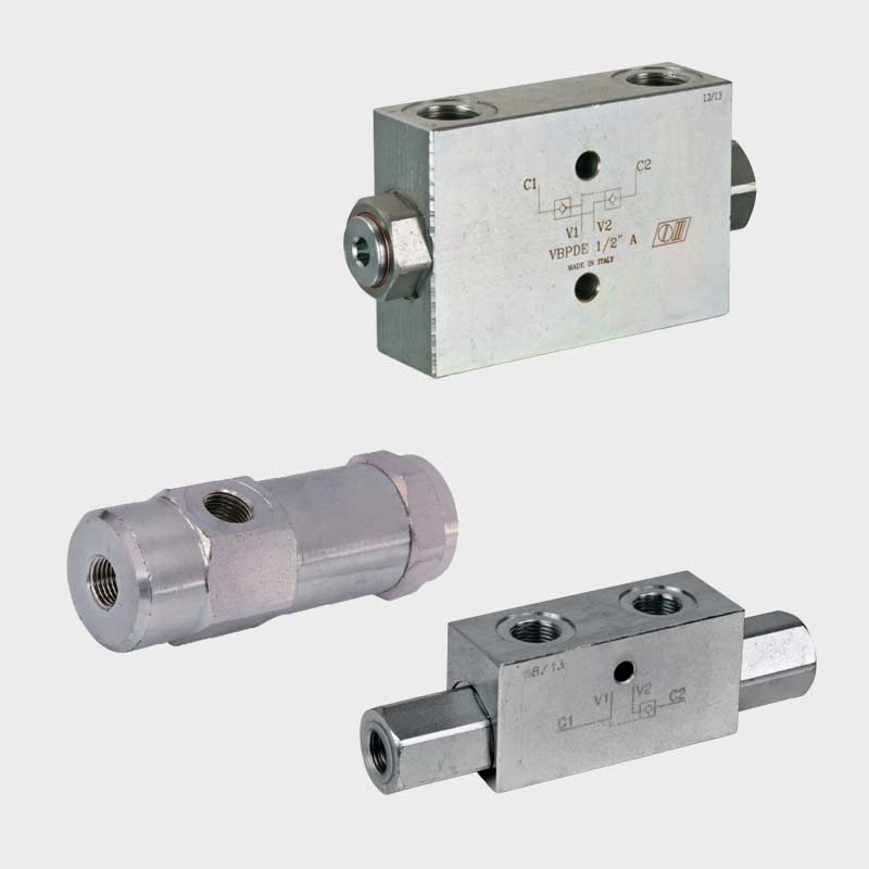 Entsperrbares Rückschlagventil VBPDE12 1 Entsperrbares Rückschlagventil VBPDE12 1