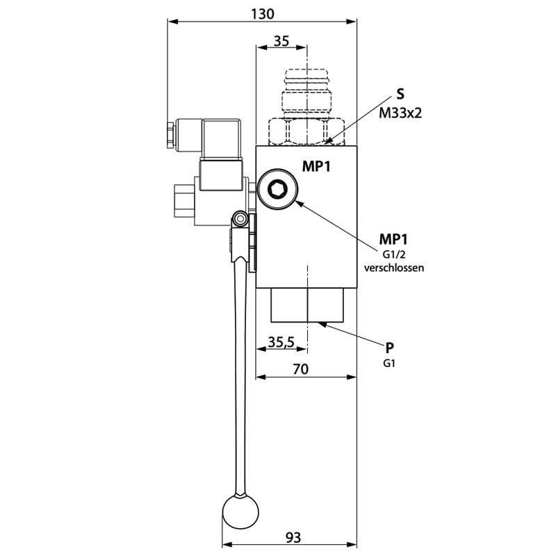 Sicherheits-, Absperrblock SSAB-1.0-20-EO/100-24VDC V 7 Sicherheits-, Absperrblock SSAB-1.0-20-EO/100-24VDC V 7