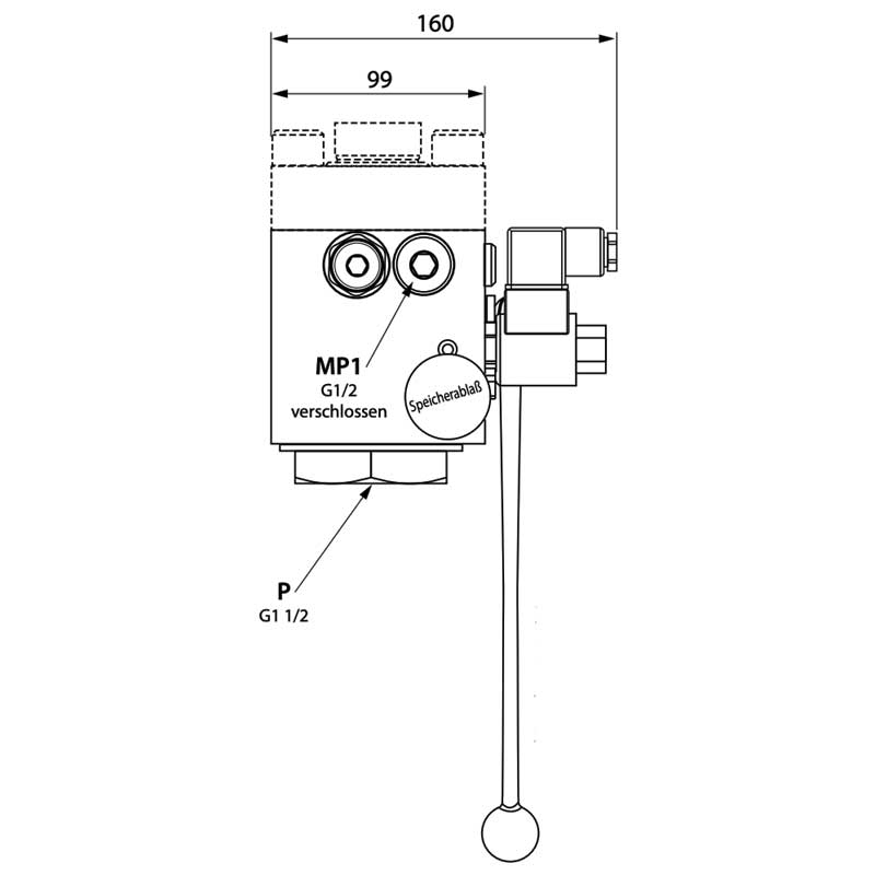 Sicherheits-, Absperrblock SSAB-1.0-30-EO/100-24VDC V 7
