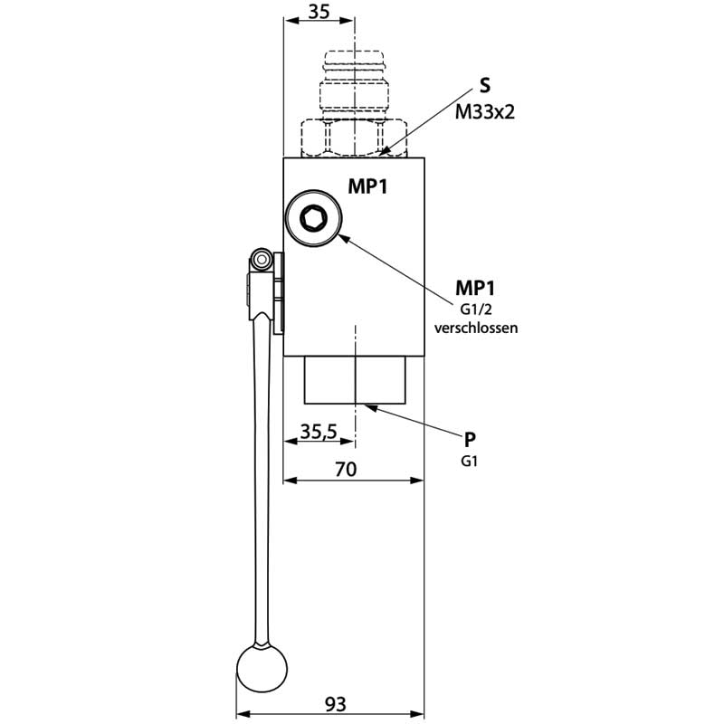 Sicherheits-, Absperrblock SSAB-1.0-20-EO/100-24VDC V 4 Sicherheits-, Absperrblock SSAB-1.0-20-EO/100-24VDC V 4