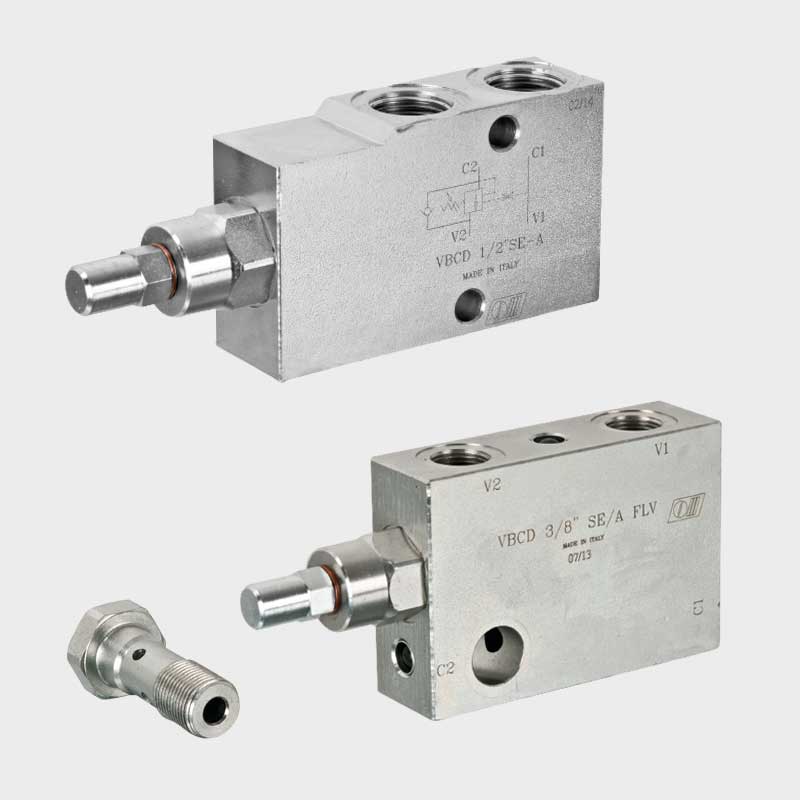 Senkbremsventil einseitig VBCD100-SE-A 1