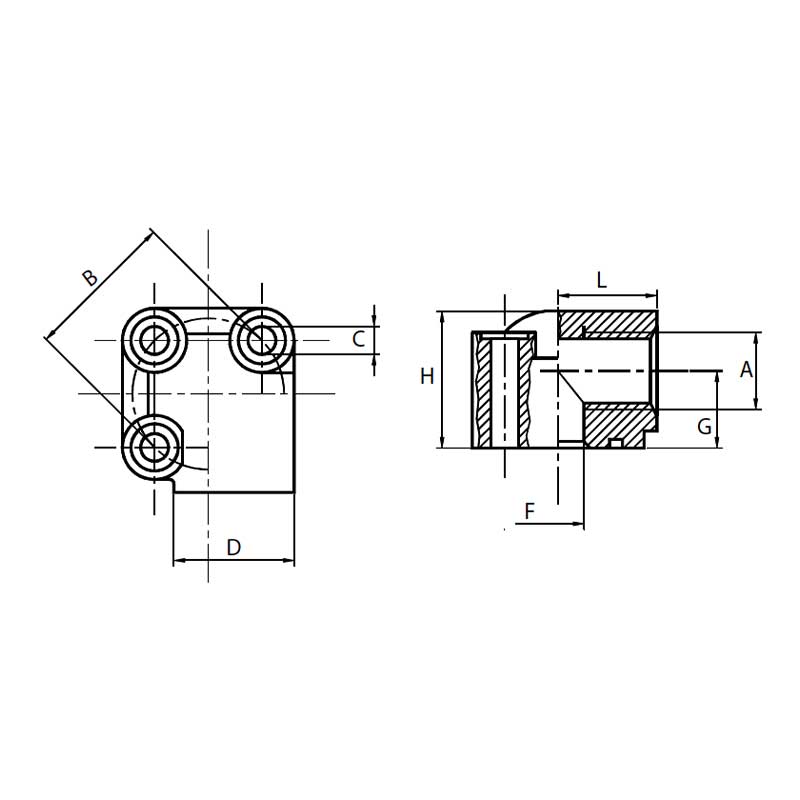 Pumpenflansch RT30-12 2