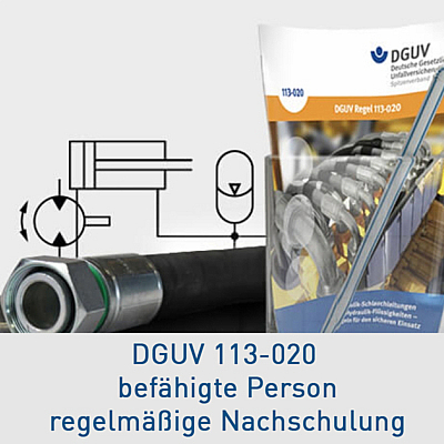 Hydraulik DGUV 113-020 Nachschulung