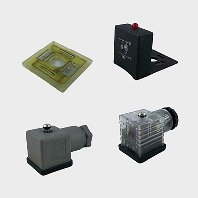 Leitungsdosen und LED Zwischenplatten für Ventile