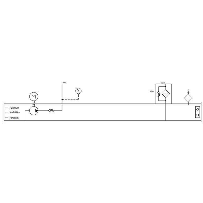 Hydraulikaggregat Druckeinheit V=13L 2 Hydraulikaggregat Druckeinheit V=13L – Bild 2