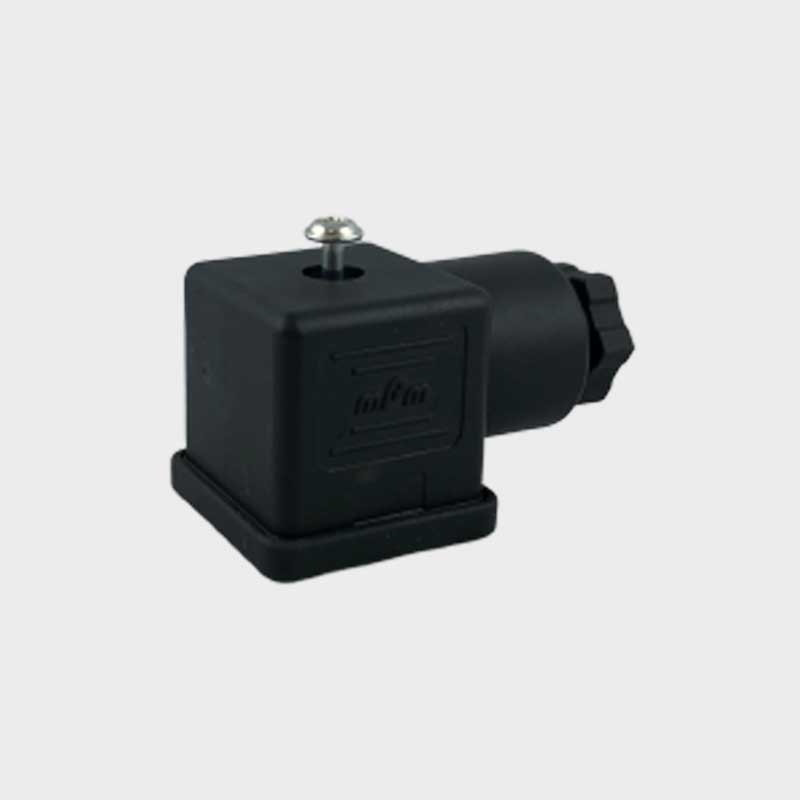 Leitungsdose schwarz 3-Pol + PE 1 Leitungsdose schwarz 3-Pol + PE