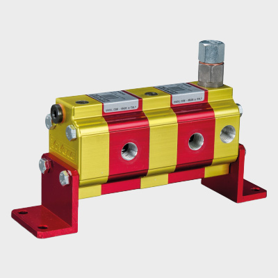 Zahnradmengenteiler RV-0S/0,17x2 EAV 70-315 bar 1 Zahnradmengenteiler RV-0S/0,17x2 EAV 70-315 bar 1